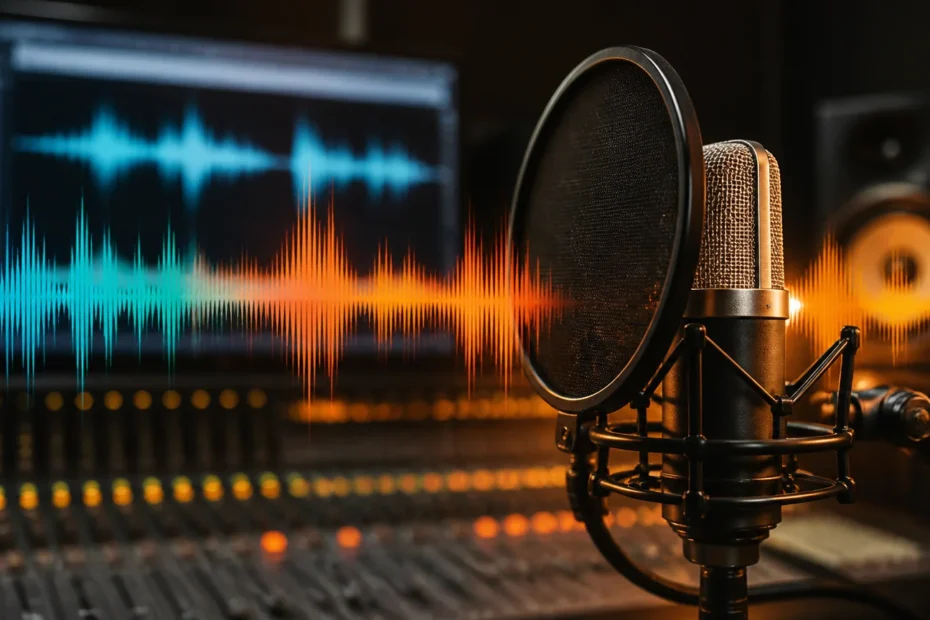 Locução produzida com trilha para campanha publicitária
