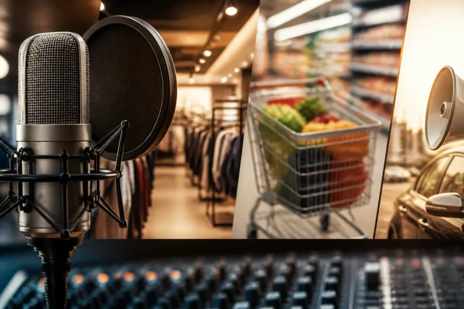 Produção de spots comerciais para campanhas locais