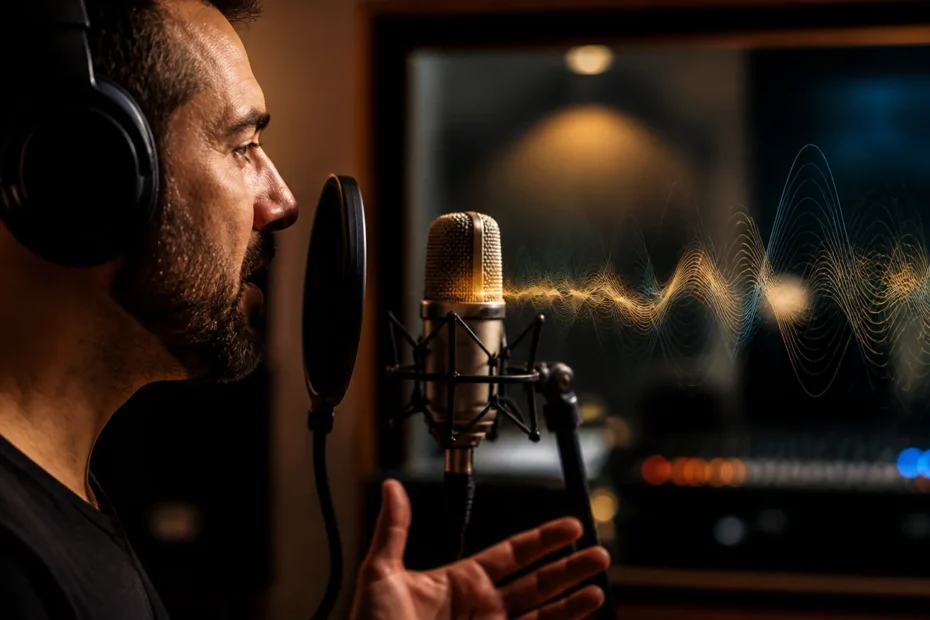 Direcionamento de voz para publicidade em áudio