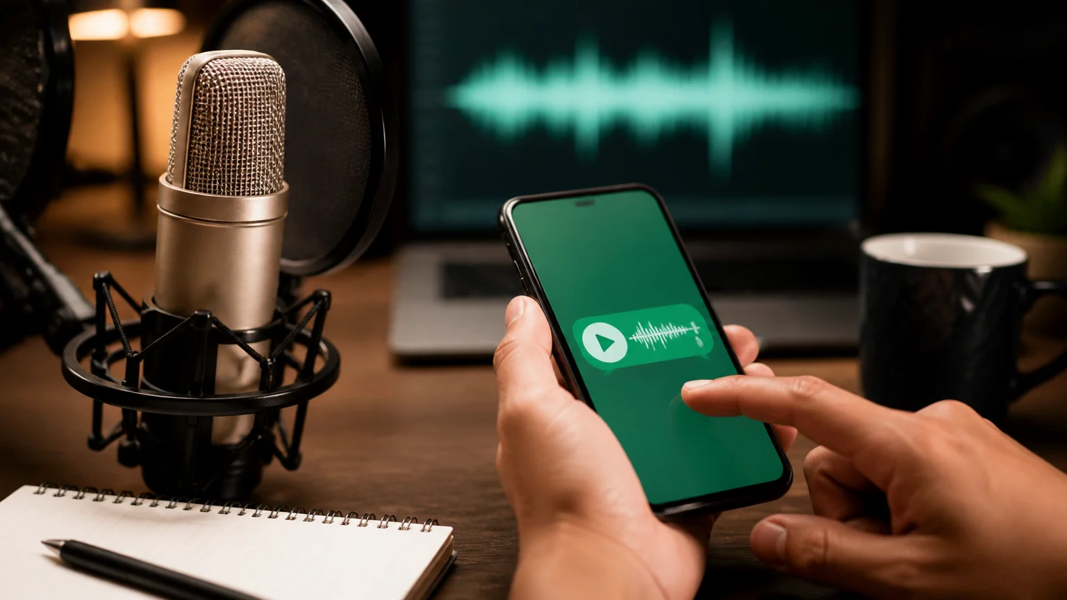 Locução para campanhas de WhatsApp e anúncios curtos