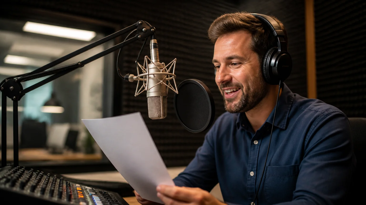 Locução para rádio institucional de empresa sem burocracia
