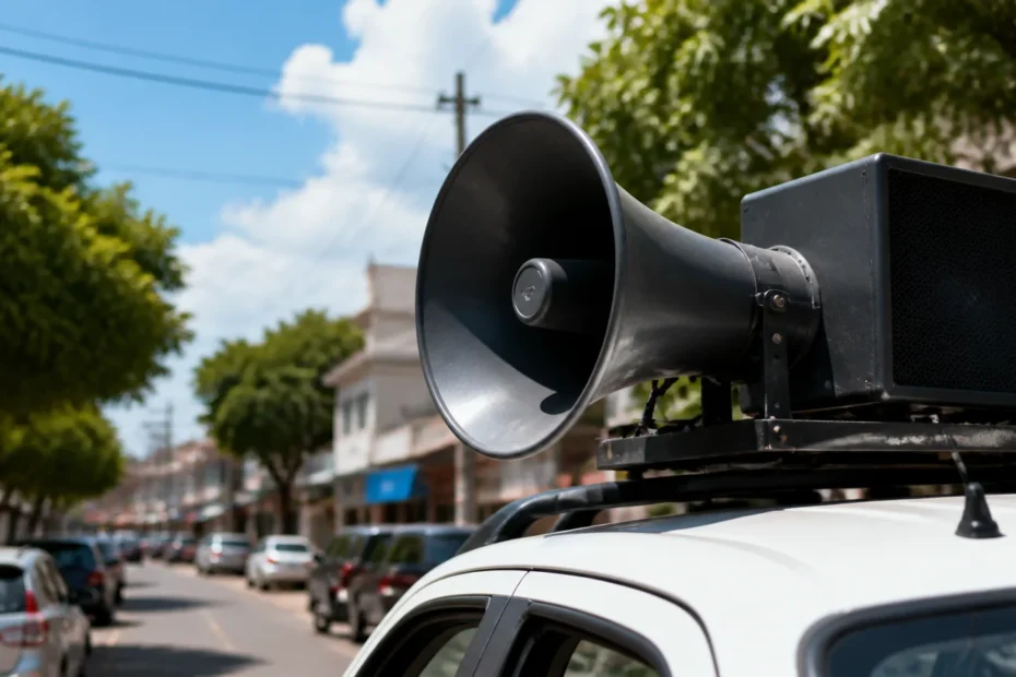 Propaganda em áudio para carro de som: boas práticas