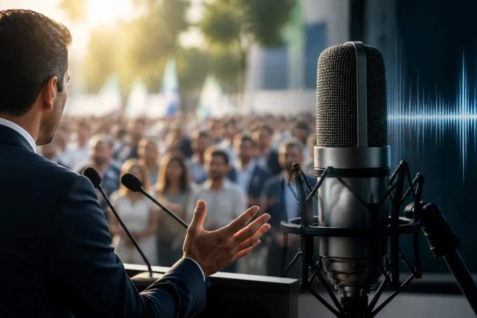 Locução para campanhas políticas e institucionais