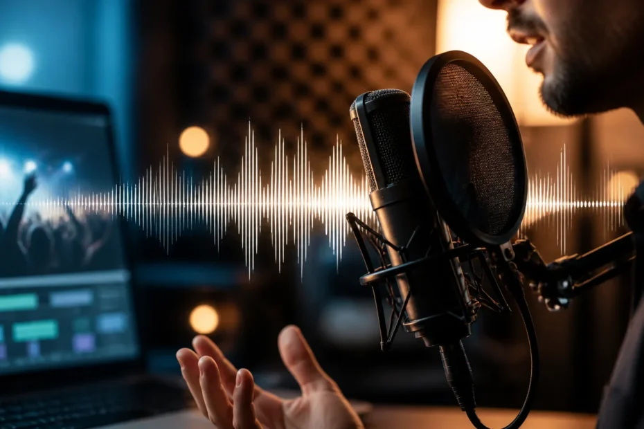 Locução para mídia digital paga: retenção e resposta