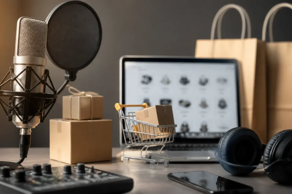 Locução para catálogo de produtos em áudio