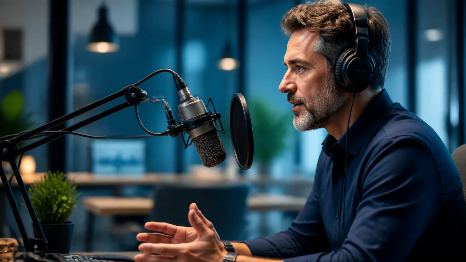 Locução para podcast corporativo: quando usar voz profissional Locução para podcast corporativo: quando usar voz profissional